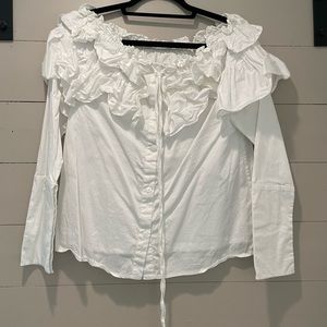 OPENING CEREMONY OFF THE SHOULDER TOP SIZE 6